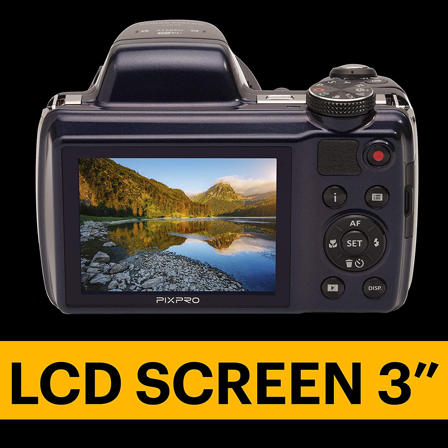 KODAK PIXPRO AZ528 Astro Zoom Digital Bridge Camera - Midnight Blue