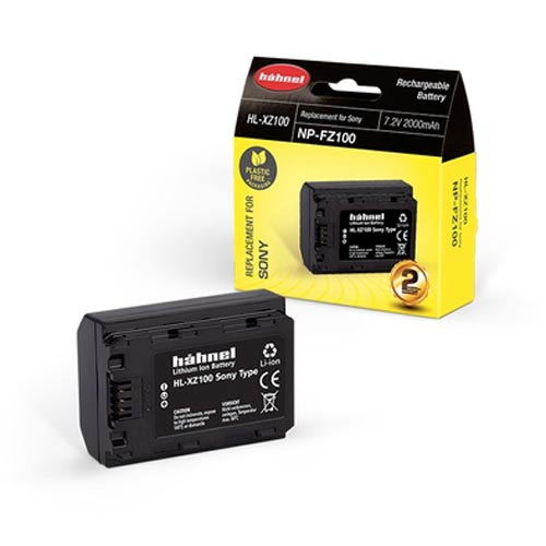 Product Image of Hahnel HL-XZ100 Battery (Sony NP-FZ100) compatible with Sony A9, A7 III, A7R III, A7R IV