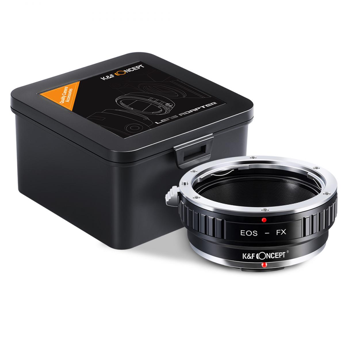 K&amp;F Concept Lens Mount Adapter – Canon EOS EF / EF-S Lens to Fujifilm X-Mount