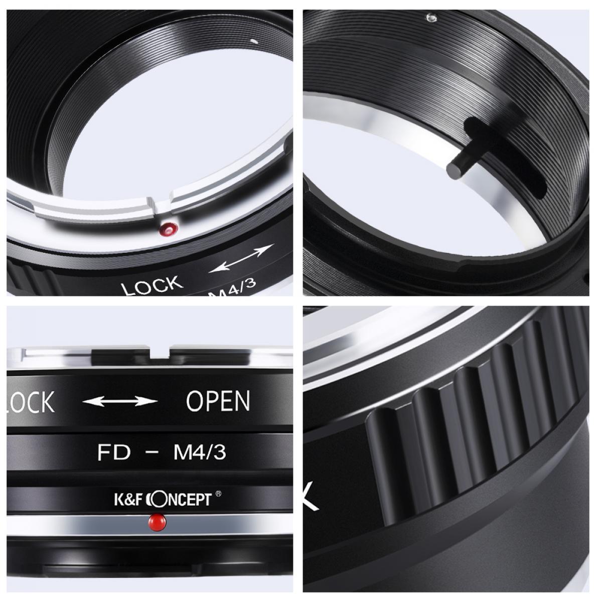 K&amp;F Concept Canon FD Lenses to M43/MFT Lens Mount Adapter