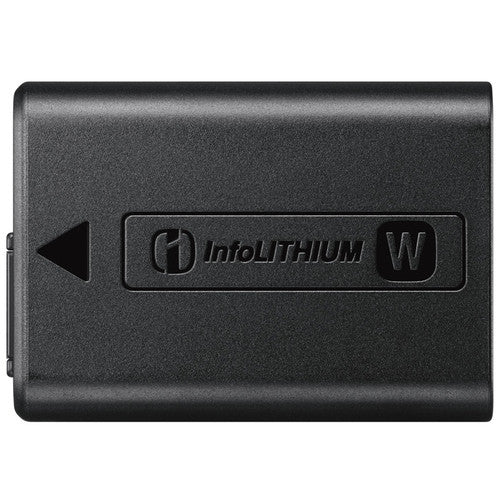 Sony NP-FW50 W-series Rechargeable Battery Pack for NEX-3, NEX-5,  NEX-7 - Product Photo 4 - Top down view of the battery unit