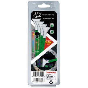 Product Image of Visible Dust 1.6x Size Sensor Cleaning Kit (1ml Smear Away Solution and 4 Green Swabs)