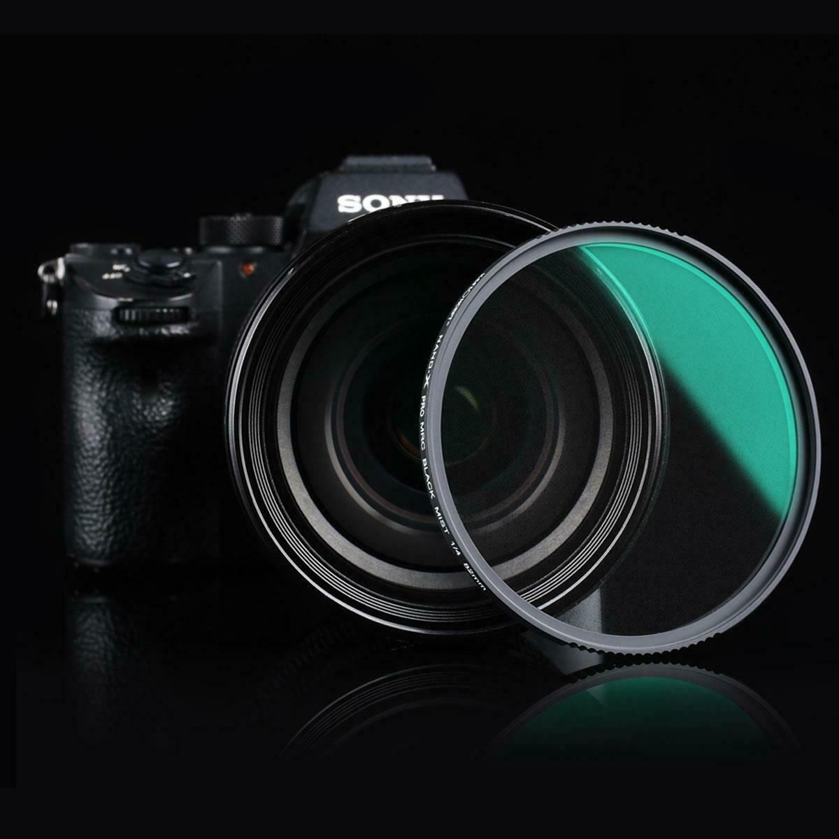 K&F Concept Black Mist Filter 1/8 Special Effects Filter Multi Coated Waterproof Scratch-Resistant Anti-Reflection Nano-X Series