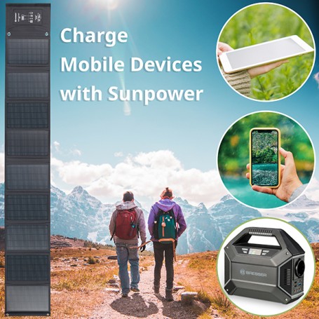 Bresser USB Mobile Solar Panel - 60 Watt