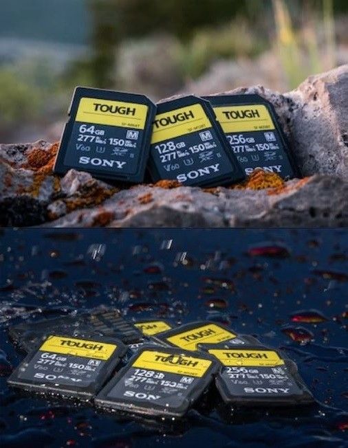 Sony 64GB SF-G Tough UHS-II SDXC Memory Card - 300MB/s UHS-II V90 8K