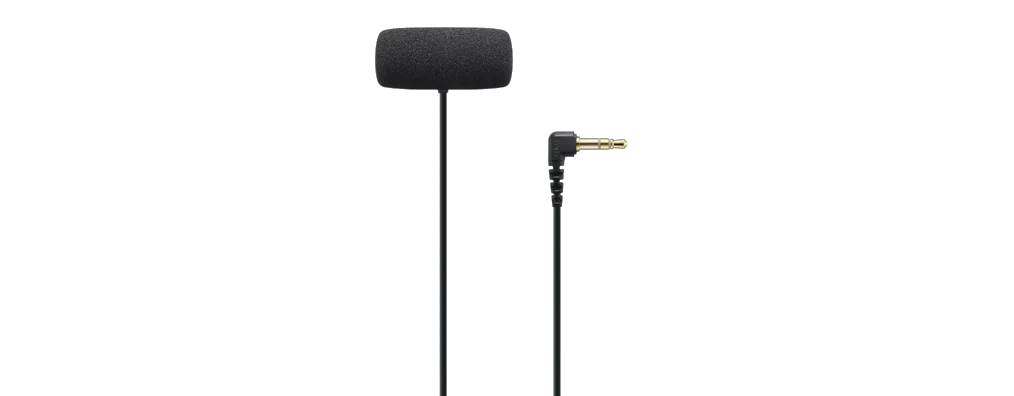 Sony ECM-LV1 Compact Stereo Lavalier Microphone with 3.5mm TRS Connector