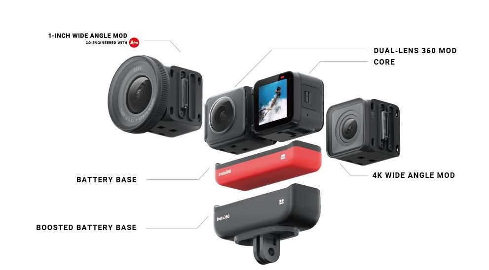 Insta360 ONE RS Twin 360 Edition Action Camera