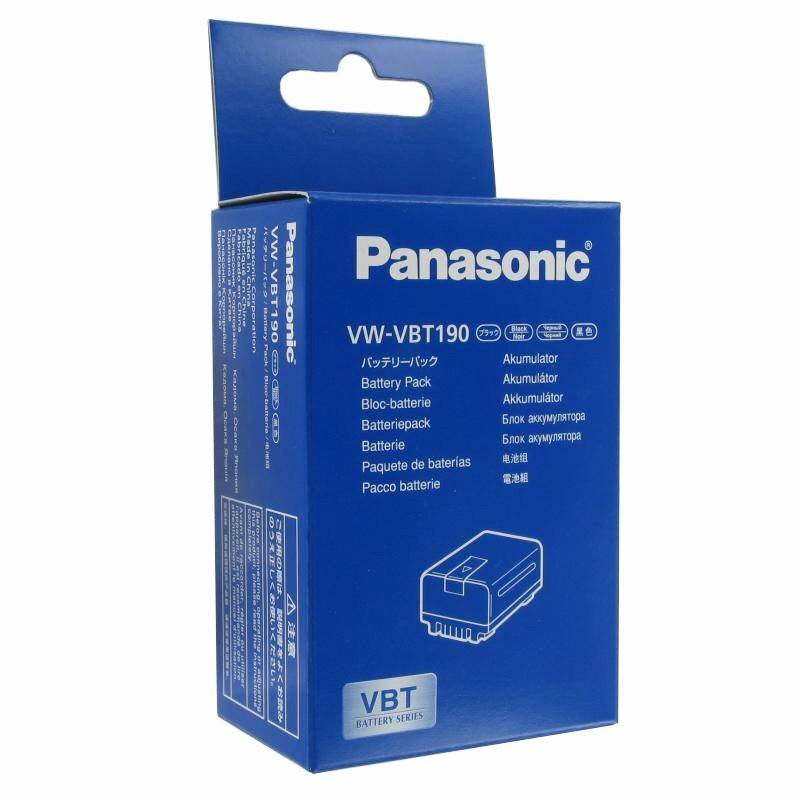 Panasonic VW-VBT190 1940mAh Camcorder Battery