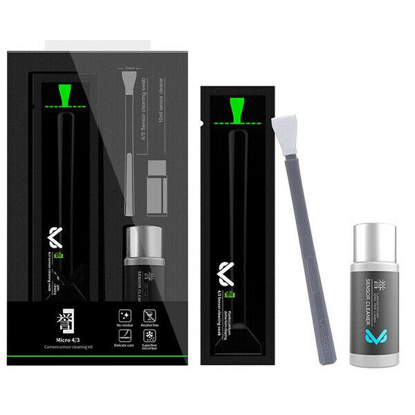 VSGO V-S01E Micro Four Thirds 4/3 6x 12mm swabs 1x 10ml cleaning fluid M4/3