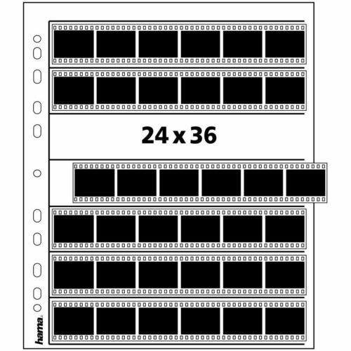 Hama Negative Storage Sleeves – 24 x 36mm (100 Pack)