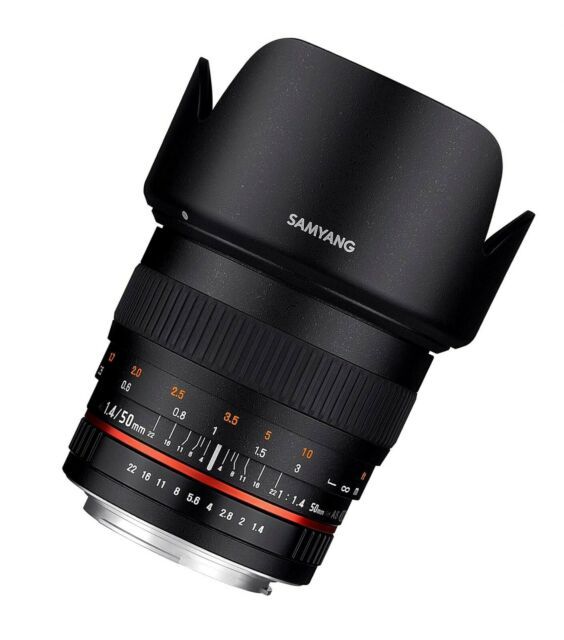 Samyang 50mm f1.4 Lens - Micro Four Thirds (Olympus-Panasonic)