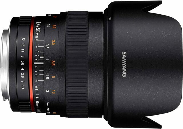 Samyang 50mm f1.4 Lens - Micro Four Thirds (Olympus-Panasonic)