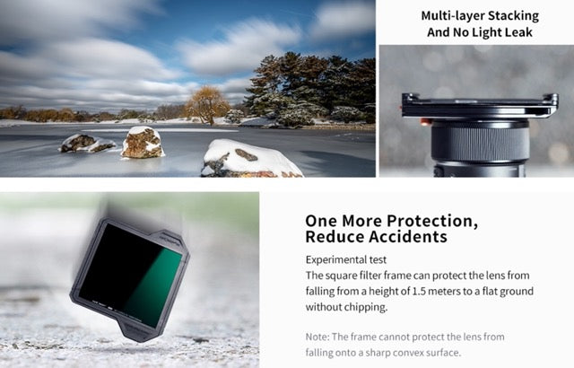 K&amp;F Concept Pro Square ND CPL Filter Set