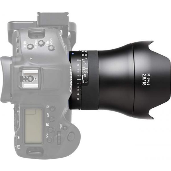 Zeiss Milvus 18mm F2.8 ZE Wide Angle Lens - Canon EF Mount